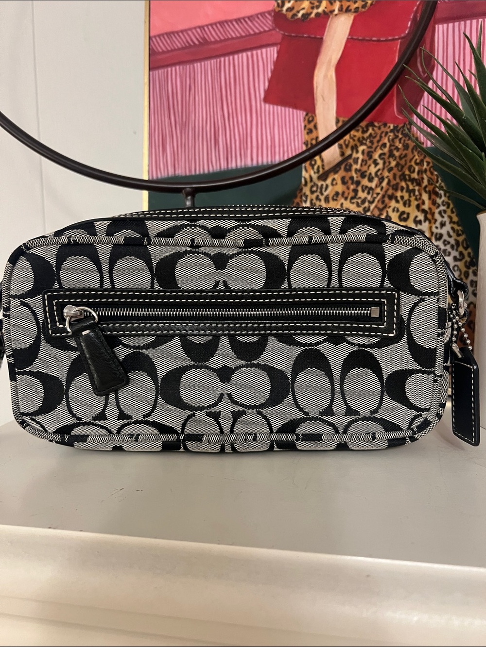 Coach Signature 6073 Shoulder bag Pouchette